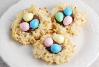Nutella-Filled Coconut Macaroon Nests