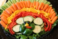 Thanksgiving Turkey and Vegetable Platter Ideas