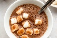 Vegan Miso Salted Oat Milk Hot Chocolate Recipe