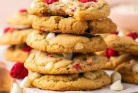 Gluten-Free Raspberry White Chocolate Cookies — Soft & Chewy