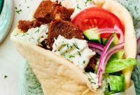 Seitan Vegan Gyros: Flavorful Plant-Based Greek Wrap Recipe