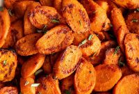 Crispy Oven-Roasted Carrots with Honey and Herbs