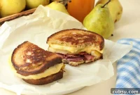 Pastrami and Pear Grilled Cheese Sandwich Recipe
