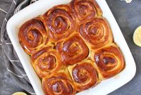 Lemon Glazed Sweet Rolls Recipe – Soft, Zesty Breakfast Buns
