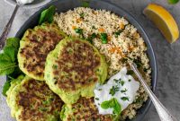 Crispy Cheesy Green Pea Fritters Recipe