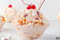 Classic Ambrosia Salad Recipe with Fresh Fruit & Coconut