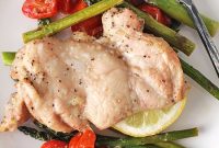 Paleo Whole30 Sheet-Pan Roasted Chicken and Veggies