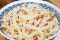 Japanese-Style Carbonara Udon Recipe: Creamy Noodle Fusion