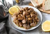 Greek Pork with Leeks (Hirino me Praso) Recipe