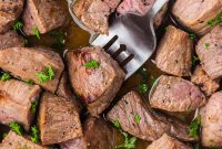 Garlic Butter Steak Bites Recipe: Tender Seared Beef with Herb Sauce
