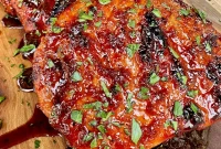 Soy and Honey Glazed Pork Chops Recipe