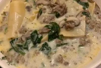 Creamy Alfredo Lasagna Soup Recipe — Rich, Flavorful Comfort