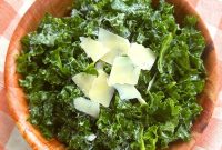Parmesan Massaged Kale Salad with Lemon Vinaigrette
