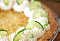 Coconut Lime Pie Recipe with Zesty Citrus Filling