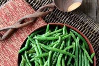 Sautéed Italian Green Beans with Garlic and Lemon