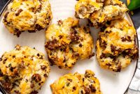 Cheesy Sausage Biscuit Recipe — Flaky Savory Breakfast Biscuits