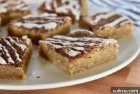 Chewy Cinnamon Sugar Blondies Recipe for Perfect Texture