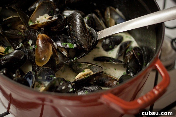 Classic Moules-Frites Recipe: French Mussels with Crispy Fries 5 classic moules frites