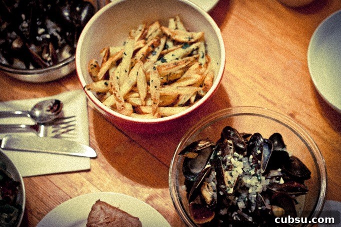 Classic Moules-Frites Recipe: French Mussels with Crispy Fries 7 classic moules frites