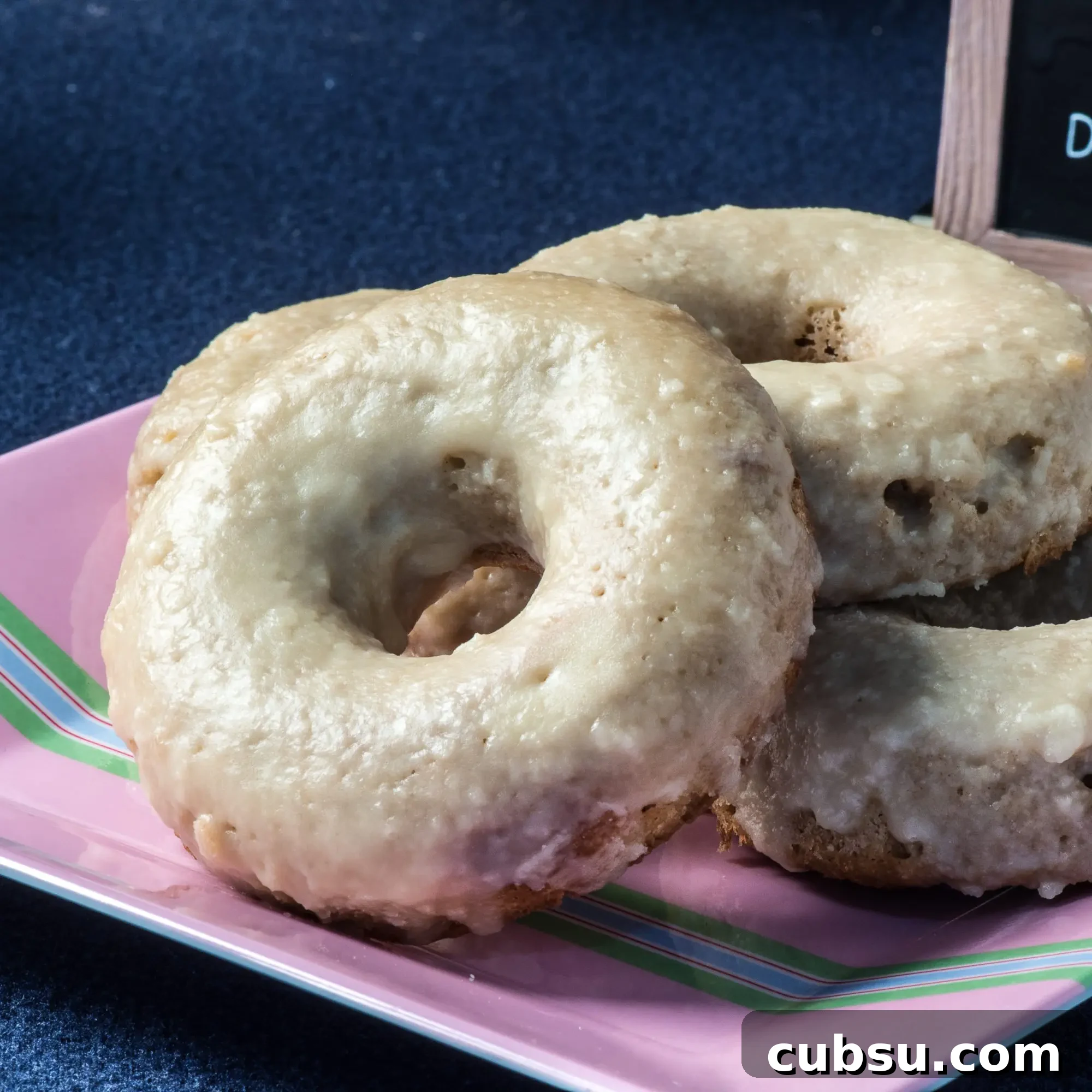 Low-Carb Maple Glazed Donuts Recipe for Keto-Friendly Treats 9 Donut texture closeup