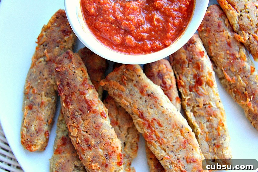 Low-Carb Keto Cheesy Garlic Breadsticks for Quick Snacks 4 breadsticks-low-carb