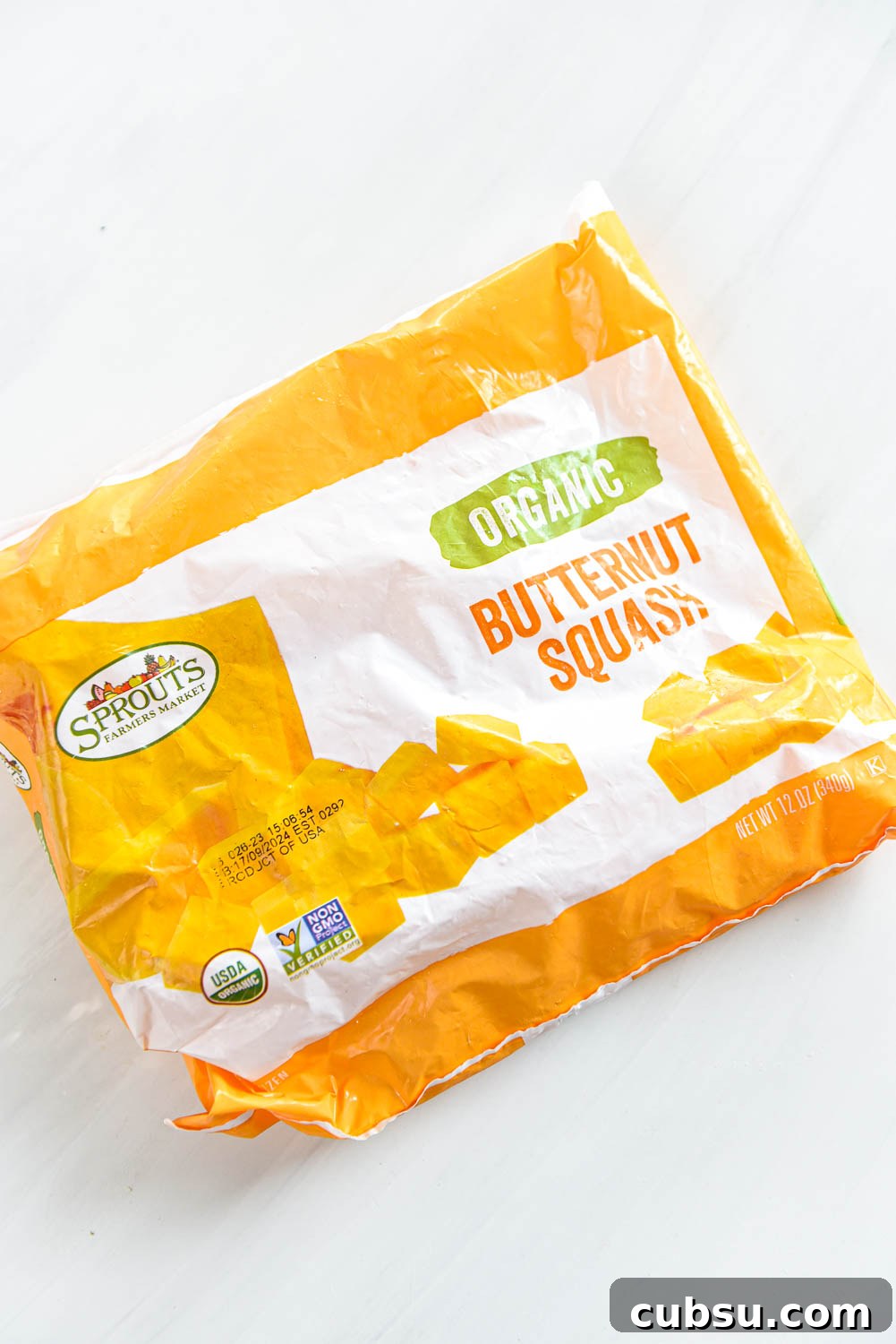 bag of frozen butternut squash