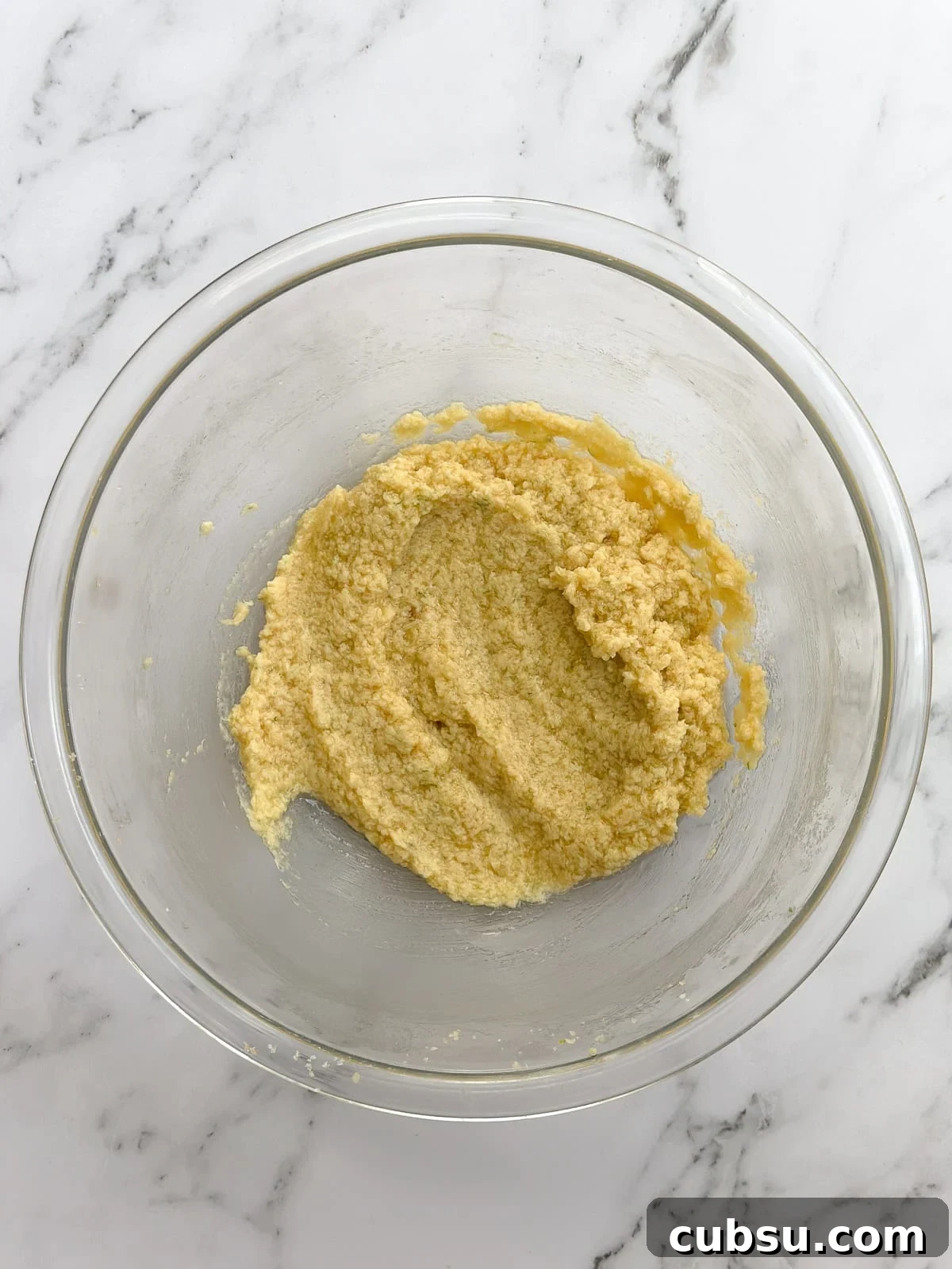 Zesty Lime Coconut Cookies Recipe for Fresh Tropical Flavor 7 wet ingredients mixed together.
