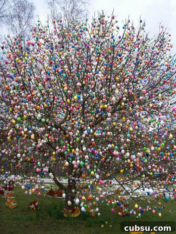 Creative Easter Decorating Ideas for a Stylish Holiday 14 German Easter Egg Tree