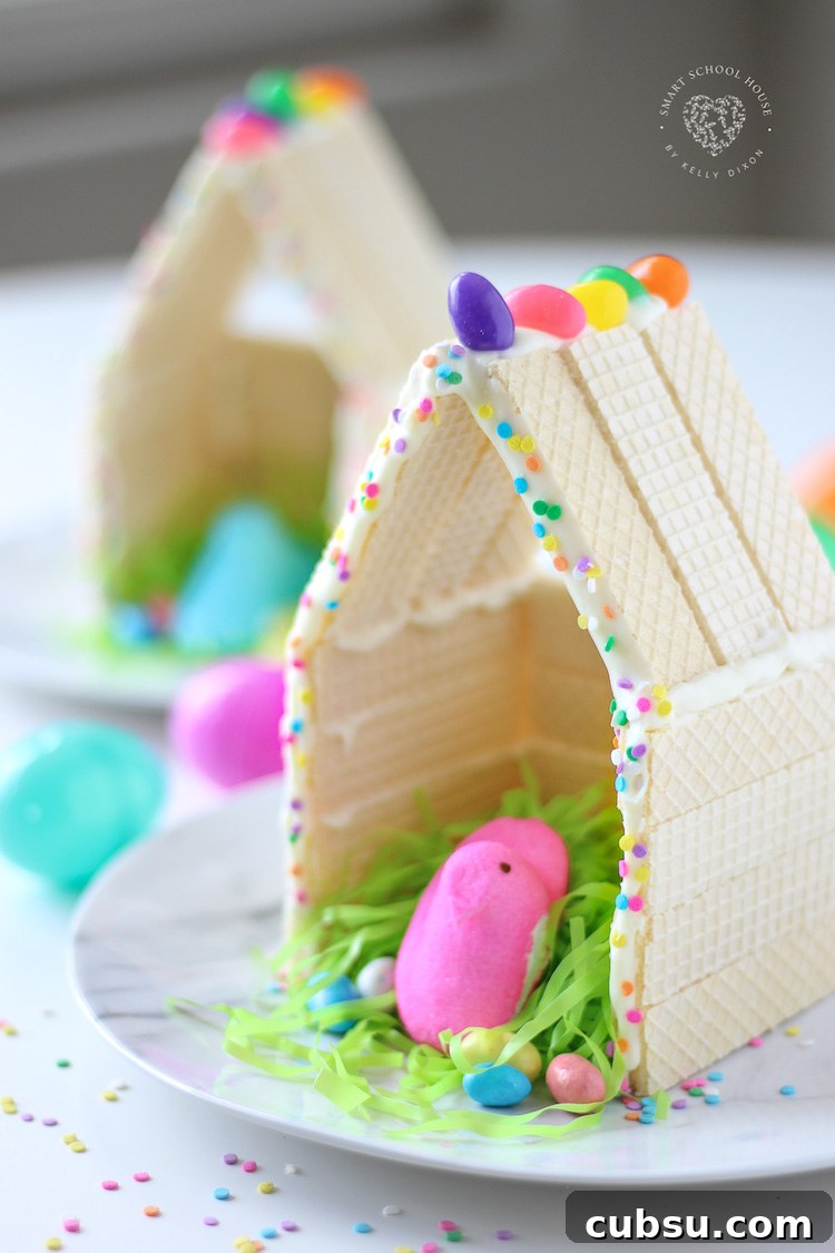 Creative Easter Decorating Ideas for a Stylish Holiday 19 Peeps Houses - a fun Easter craft for kids! #PeepsHouses #Peeps #EasterCraft