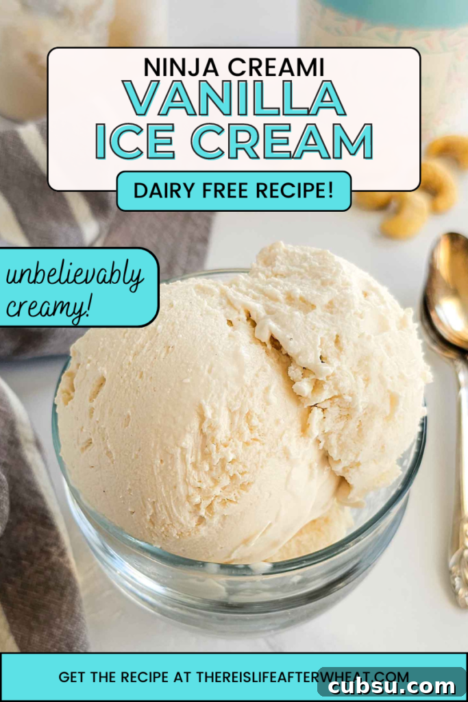 Ninja Creami Dairy Free Vanilla Ice Cream