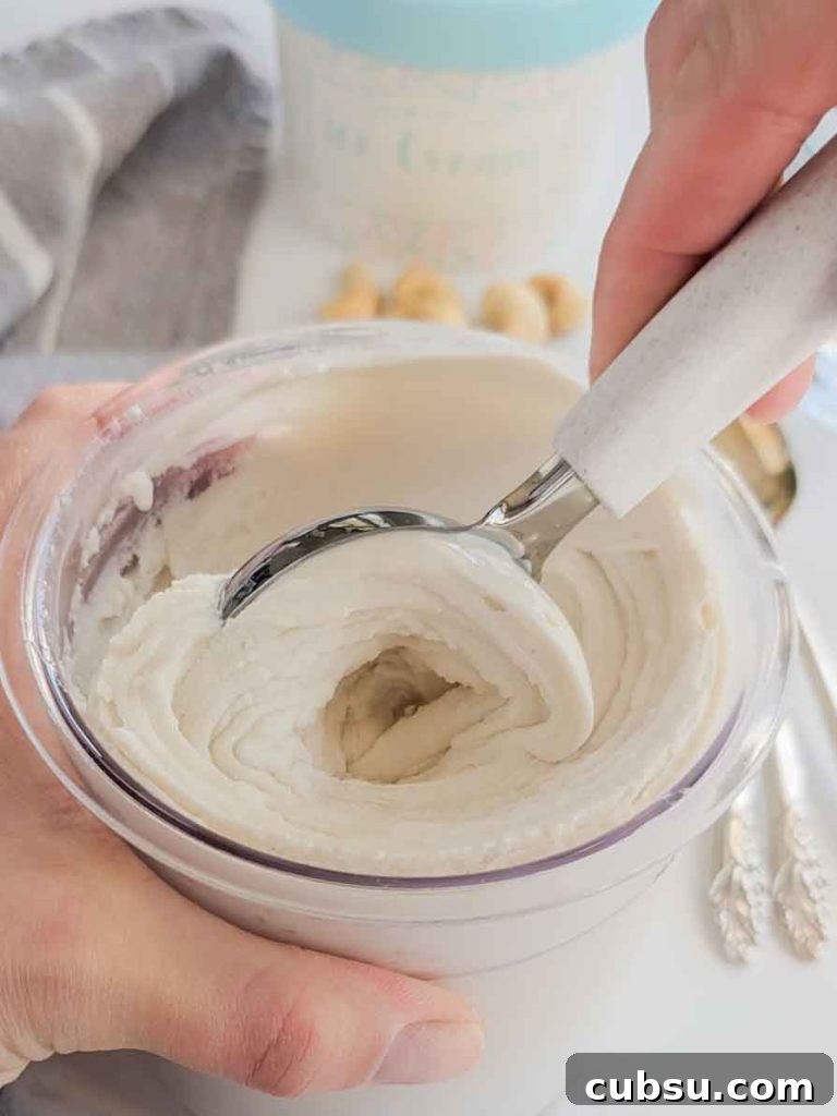 scoops served in bowls