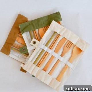 Image for Bamboo Utensil Set | Etsy