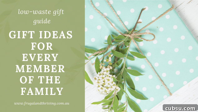 low waste gift guide