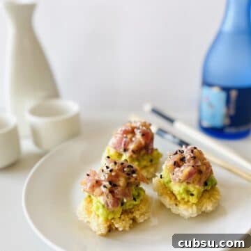 spicy tuna crispy rice.