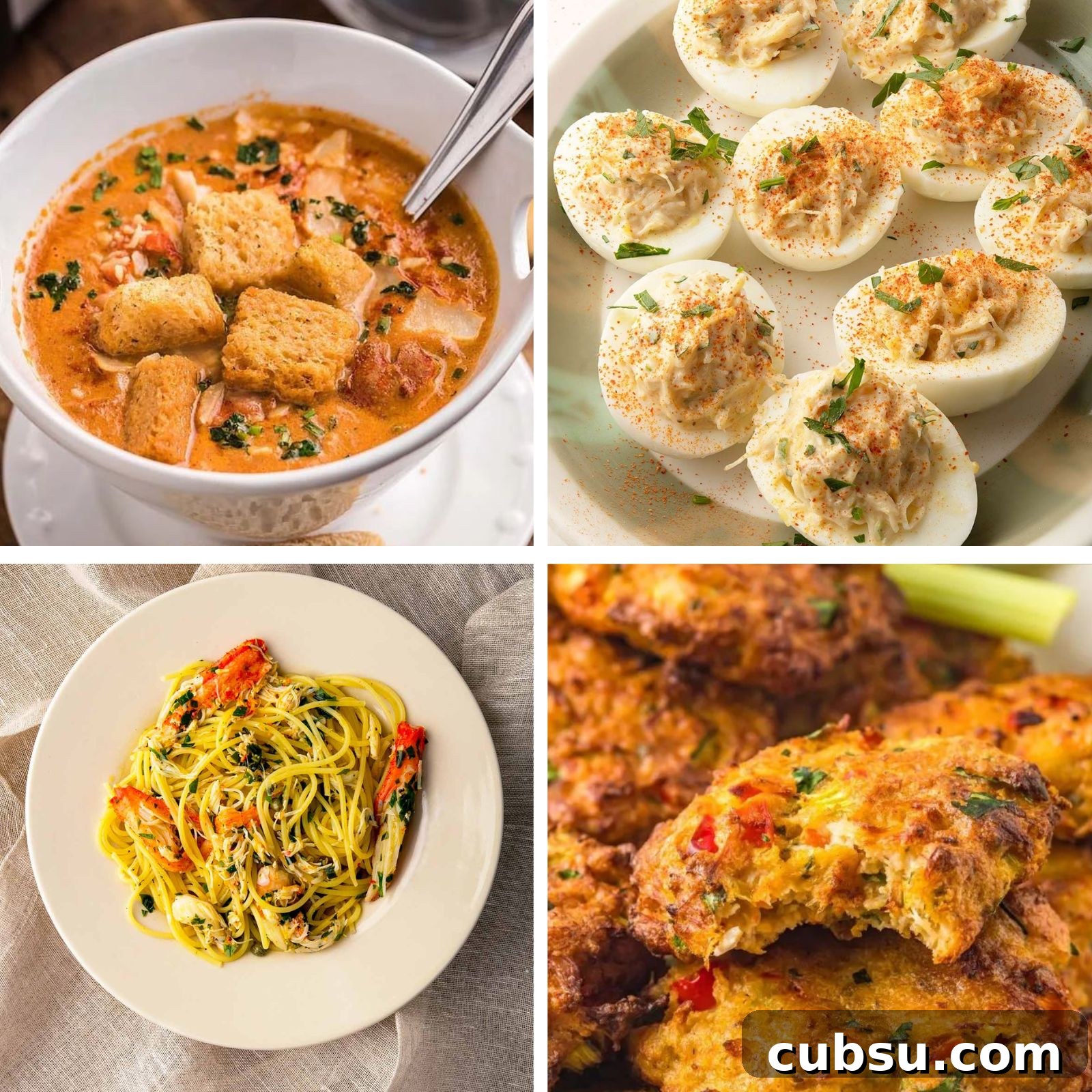 crab meat recipes