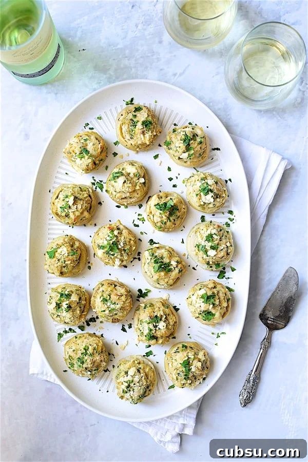 Deviled Crab-Stuffed Artichoke Bottoms