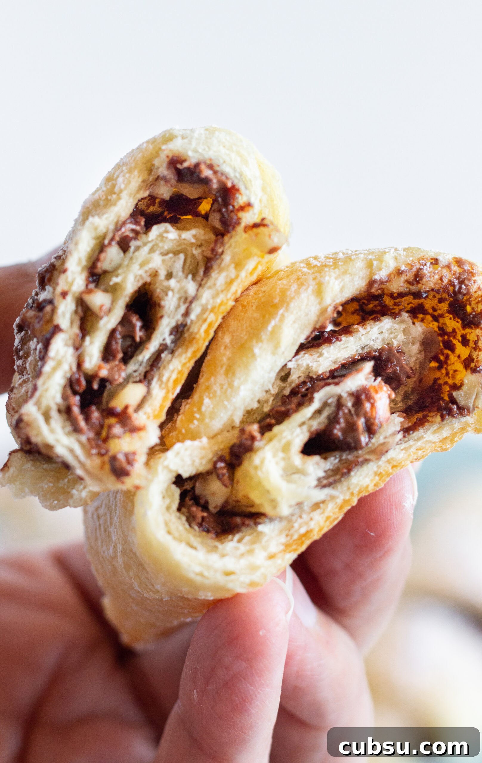 Nutella-Filled Crescent Rolls Recipe 5 Easy Nutella Crescent Rolls, by Top US food blog Practically Homemade