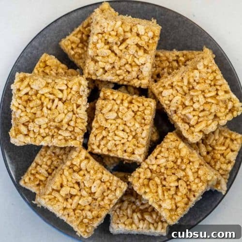5-Ingredient Rice Krispie Treats Made Without Marshmallows 7 Rice Krispie Treats Without Marshmallows