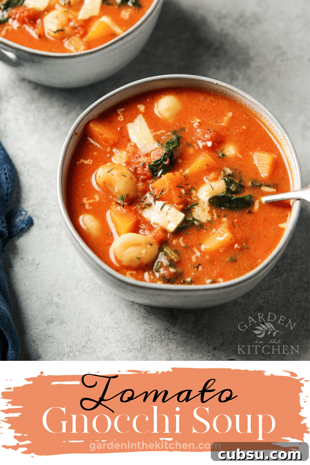 creamy tomato gnocchi soup