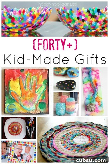 40+ kid made gifts that grown ups will really use