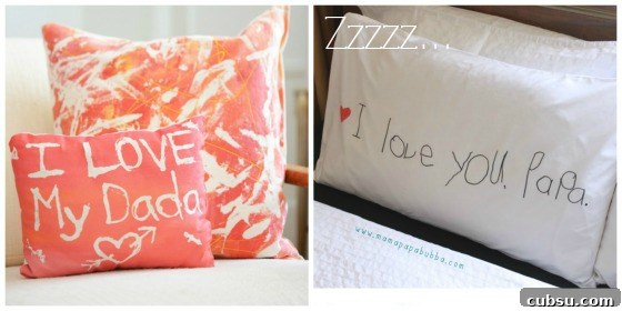 pillows kids can make and give