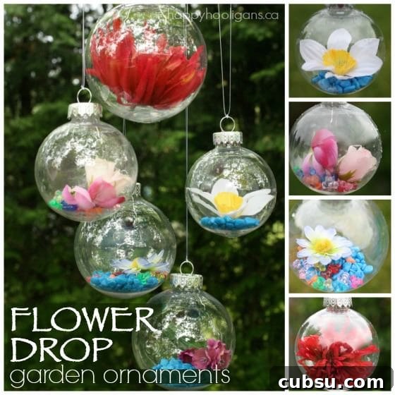 Flower Drop Garden Ornament collection - Happy Hooligans