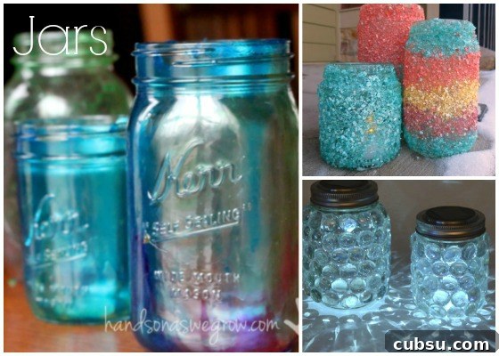 jars and luminaries for kids to make