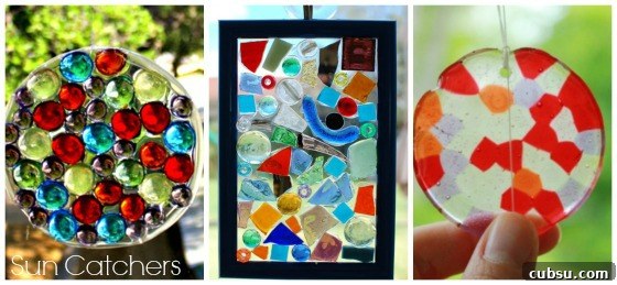 sun catchers kids can make and give