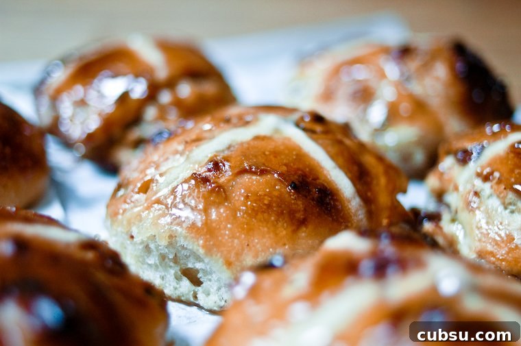 Hot Cross Buns with White Chocolate, Dates and Pistachios Recipe