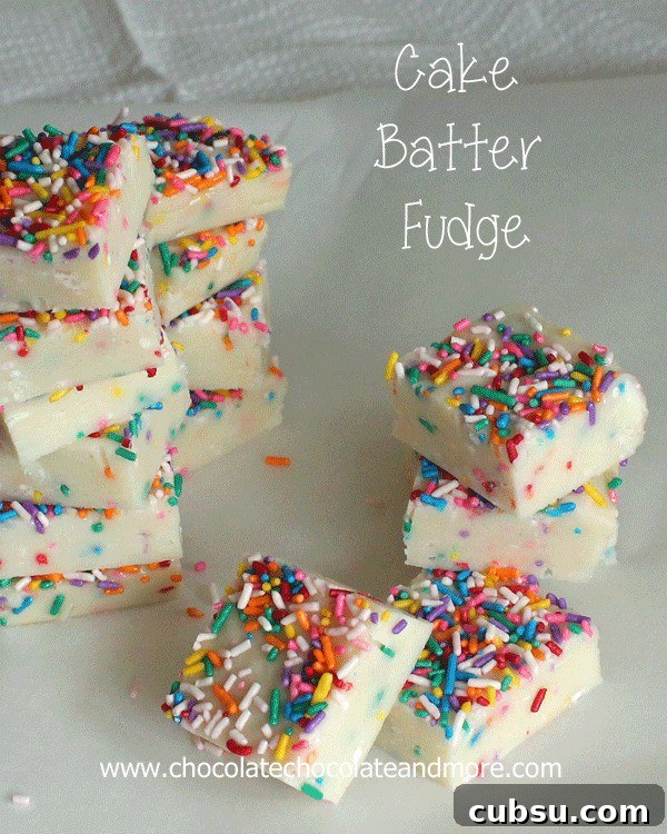 Image for Cake Batter Fudge