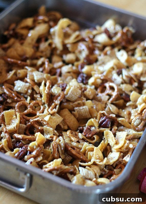 Making Frito Snack Mix making Frito Snack Mix