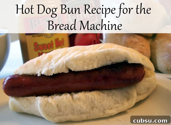 Hot Dog Bun Recipe