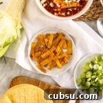 Crispy Oven-Baked Tortilla Strips for Salads and Dips 2 Crunchy Garlic Tortilla Strips