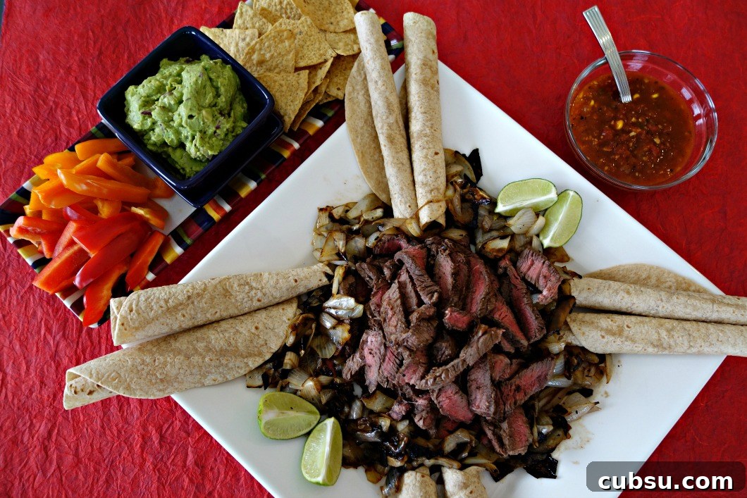 Grilled Beef Fajitas
